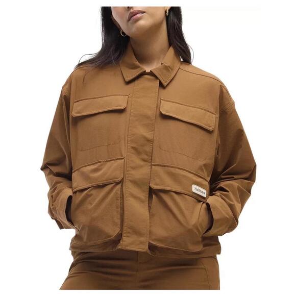 Halfdays Jackets & Blazers - $145 Halfdays Women's Nan Field Jacket Full Zip Nuthatch Snap Button Size M